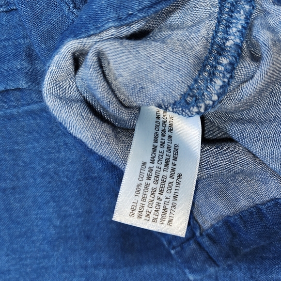 OshKosh B'Gosh Kids' Plaid and Denim Shirt Set of 2 (4T), 100% Cotton. - Picture 12 of 12